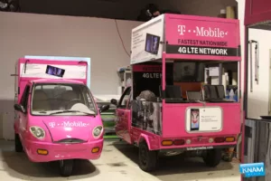 Car wrap for T–Mobile by KNAM