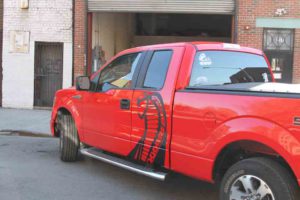 Car Decals for Ford Pick Up in Brooklyn, NY by KNAM