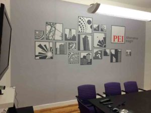 Wall Decals Printing & Installation for Event in Manhattan, NY