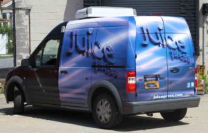 Partial Van Vinyl Wrapping by KNAM Media