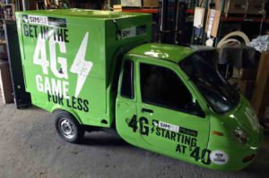 Simple Mobile Vehicle Decals Installation NYC by KNAM Media