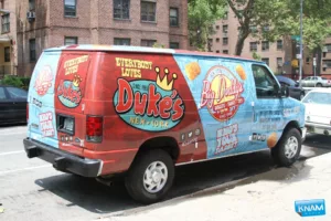 Van Wraps for Duke's New York by KNAM